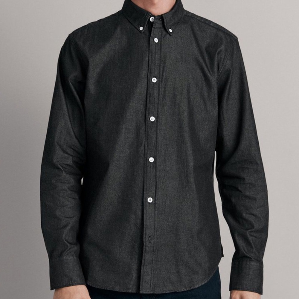 rag & bone Fit 2 Denim Shirt | Indigo Blue | Sz: L Classic Fit Button Down Shirt